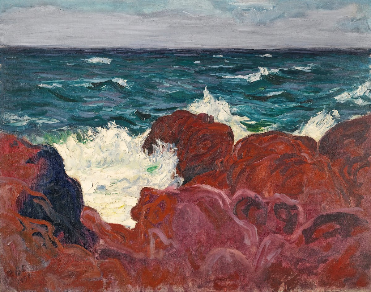 Red Rocks And Sea 1898
