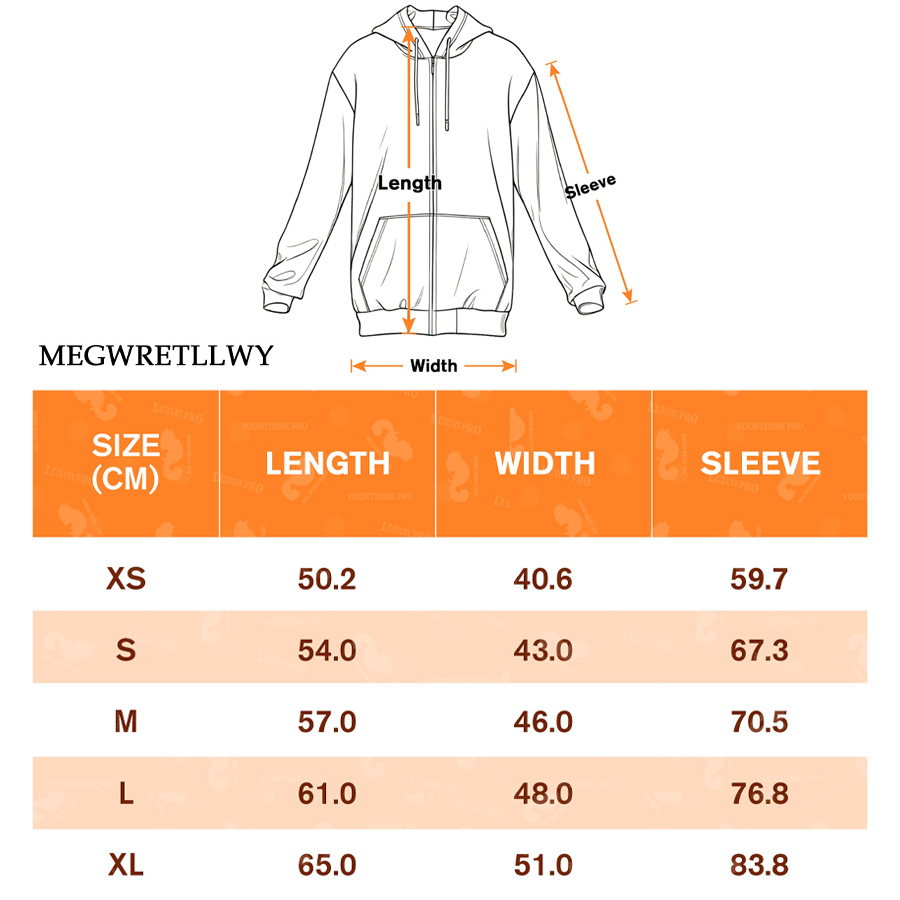 AOP MEG Micro Fleece Children's Zip Hoodie