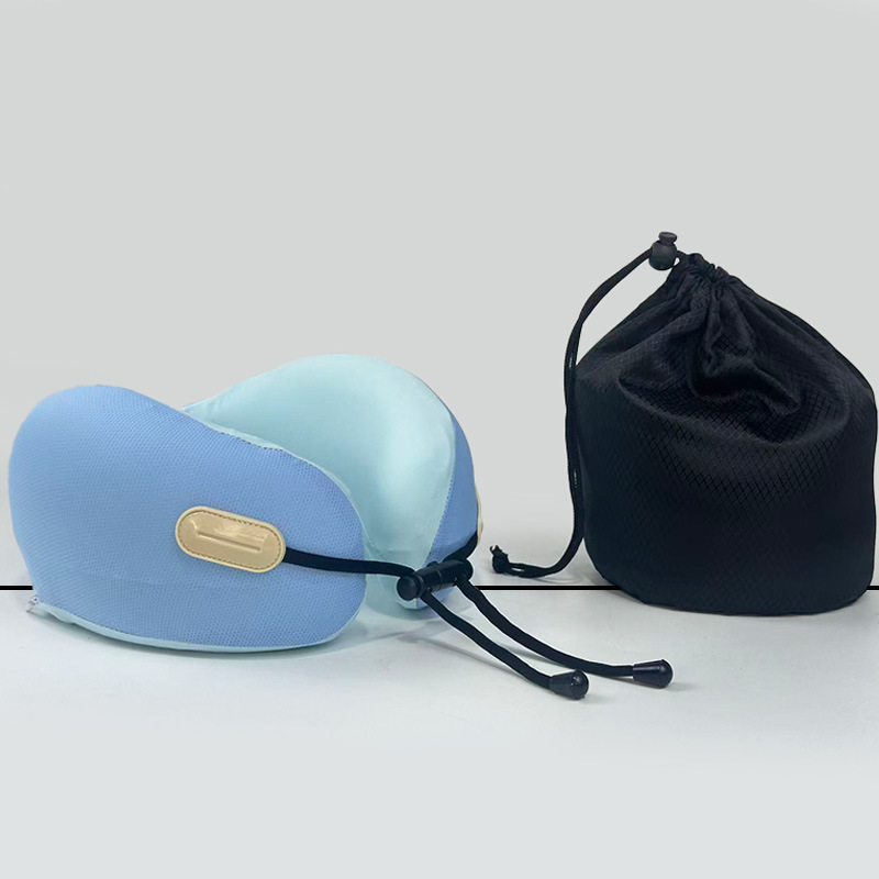 U-shaped neck pillow with memory foam