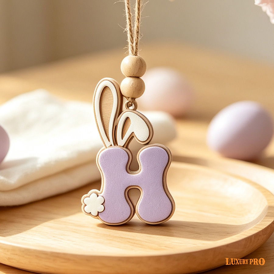Double-layer Wooden Letter Plaque