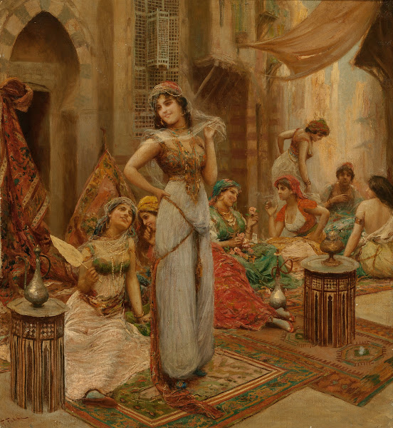 Harem Beauties at Market