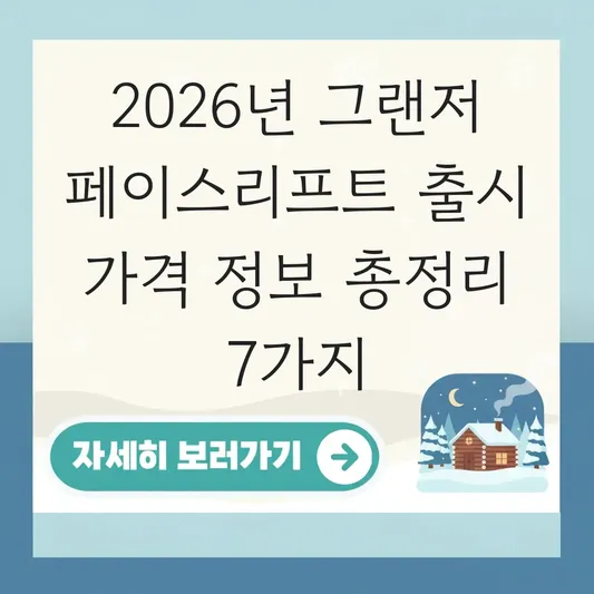 그랜저 페이스리프트 출시 가격 정보
