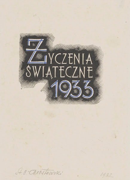 Życzenia świąteczne 1932