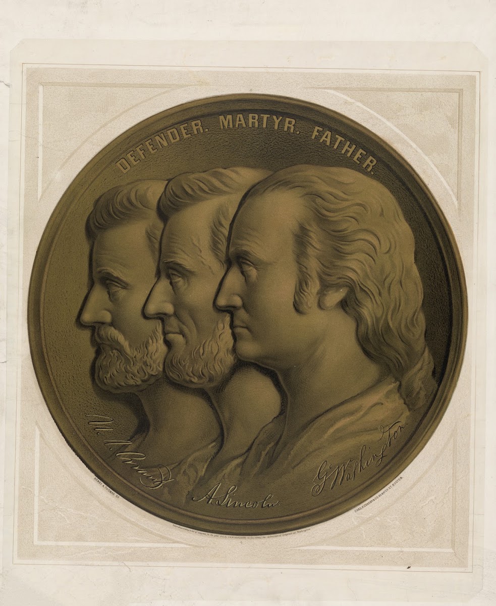 Defender martyr father  US Grant A Lincoln G Washington 1870