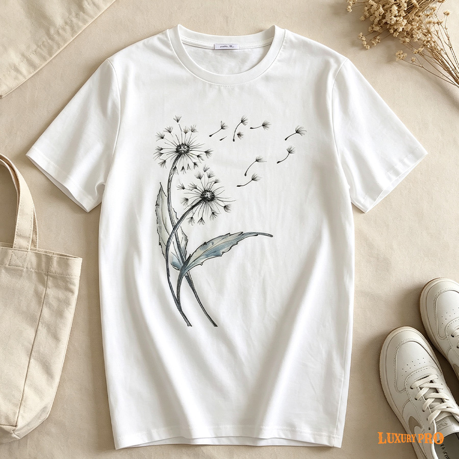 Euro round neck short sleeved shirt -200G imitation cotton