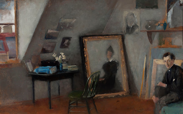 Studio interior 1895
