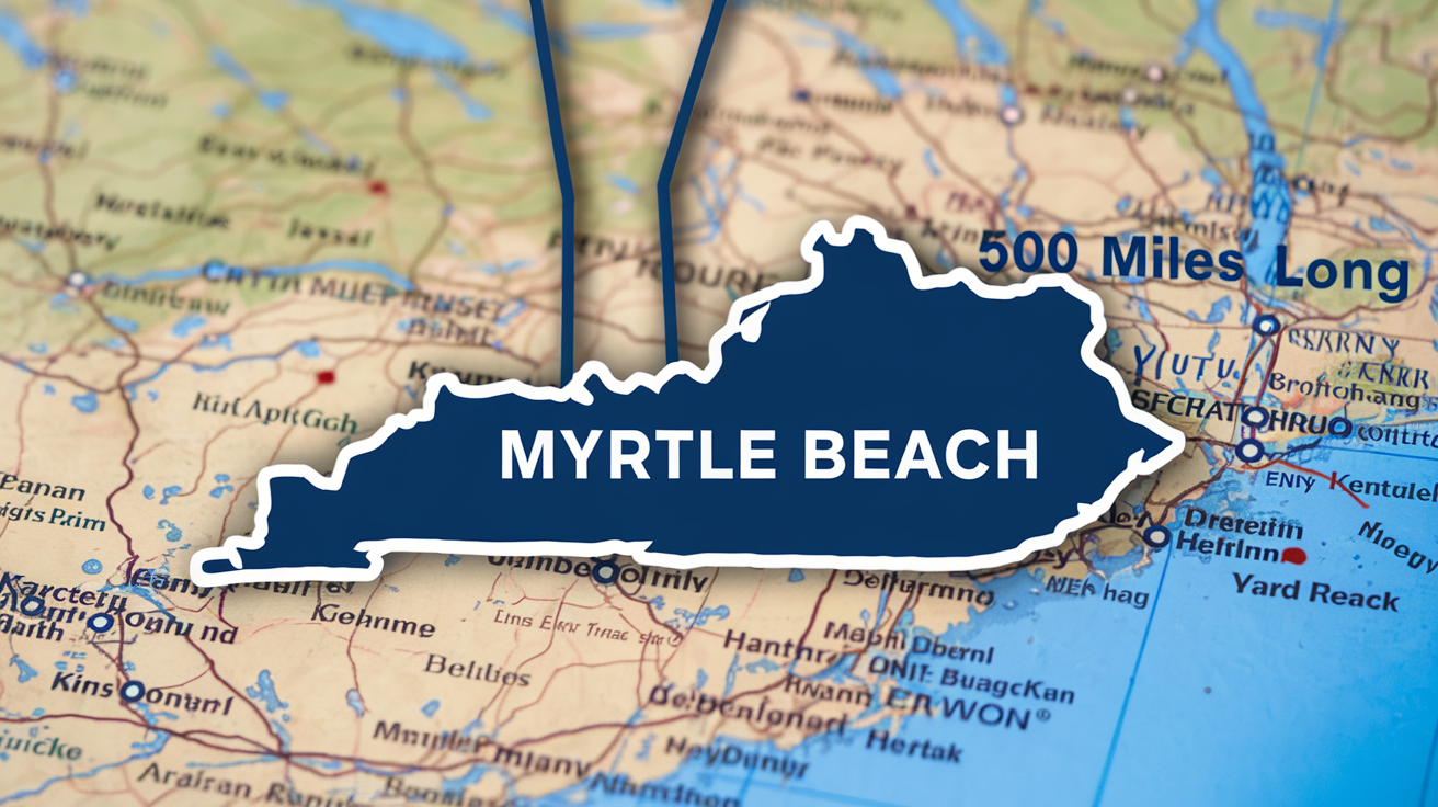 How Far Is Kentucky From Myrtle Beach? Travel Guide & Tips