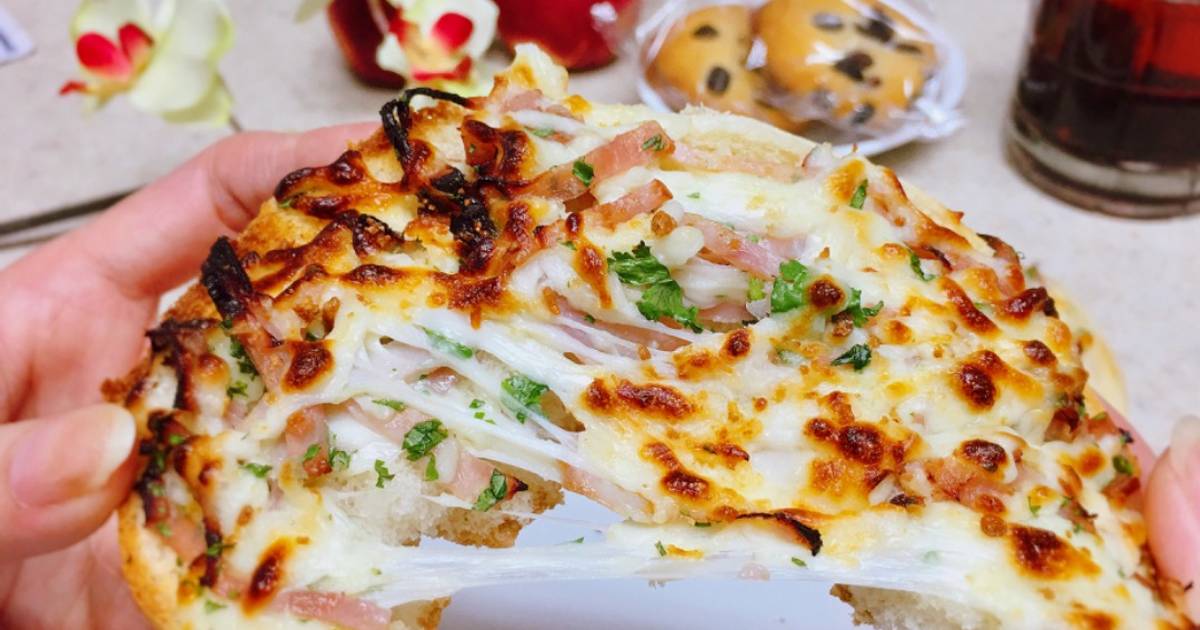 Bánh mì nướng muối tôm cho bữa sáng yum yum 😋 / Air Fryer