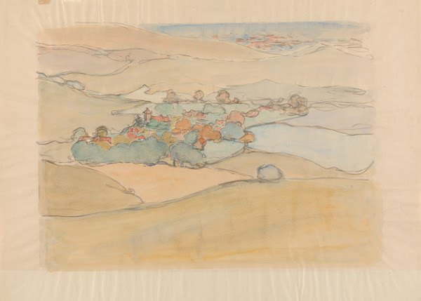 A Village in the Sussex Downs