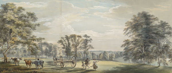 Dawn in Luton Park 1763 1765