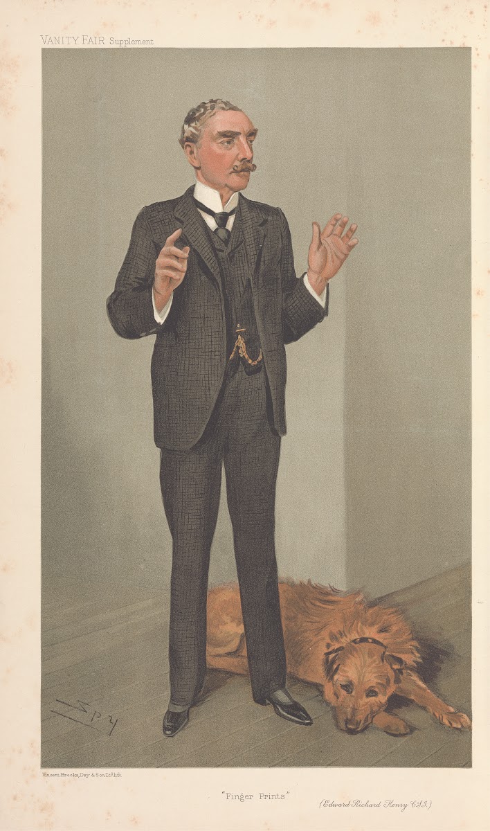 Policemen Fingerprints Edward Richard Henry October 5 1905 1905