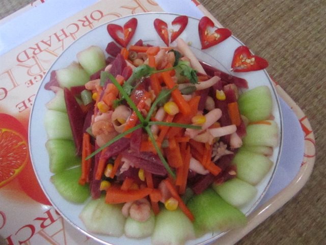 Rau Củ Xào Hải Sản