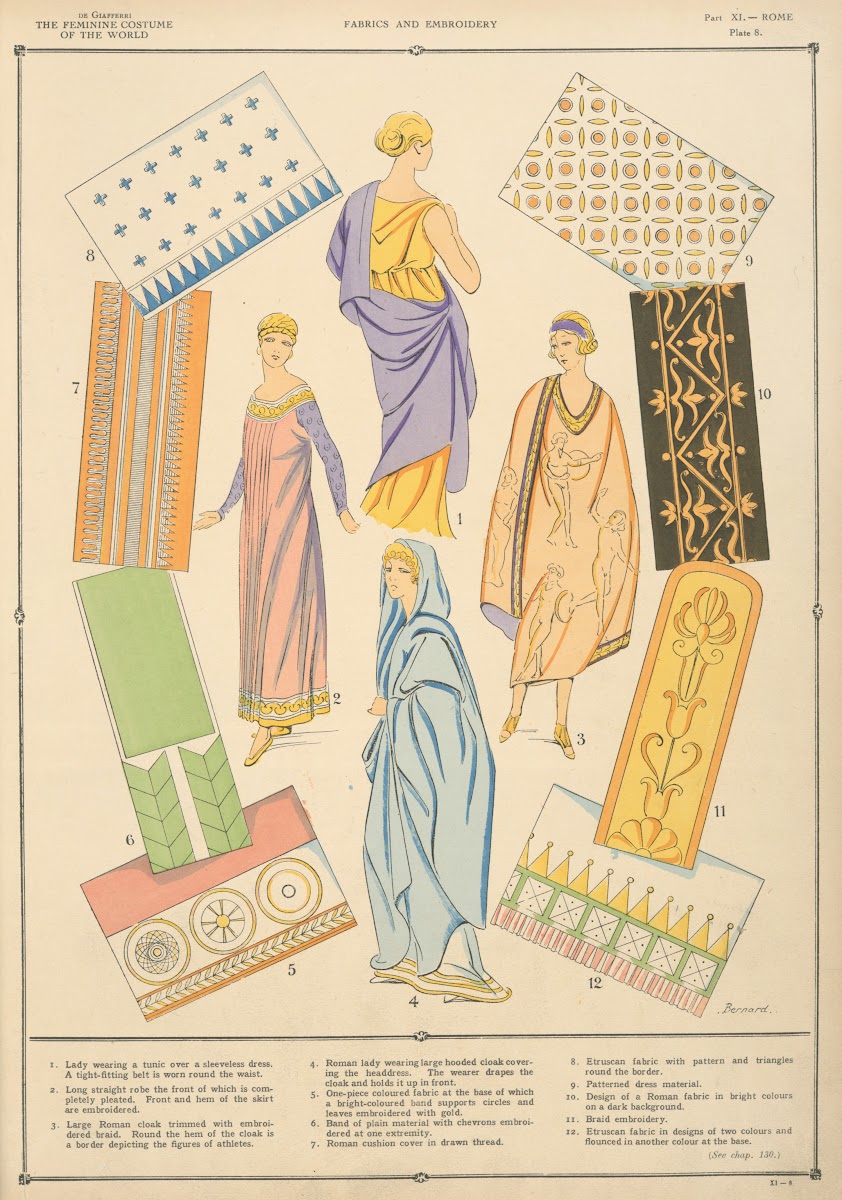 Rome  Fabrics and embroidery 1926 1927