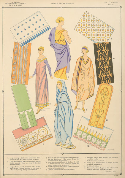 Rome  Fabrics and embroidery 1926 1927