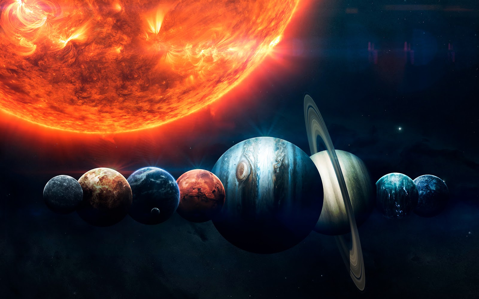Solar System Wallpaper