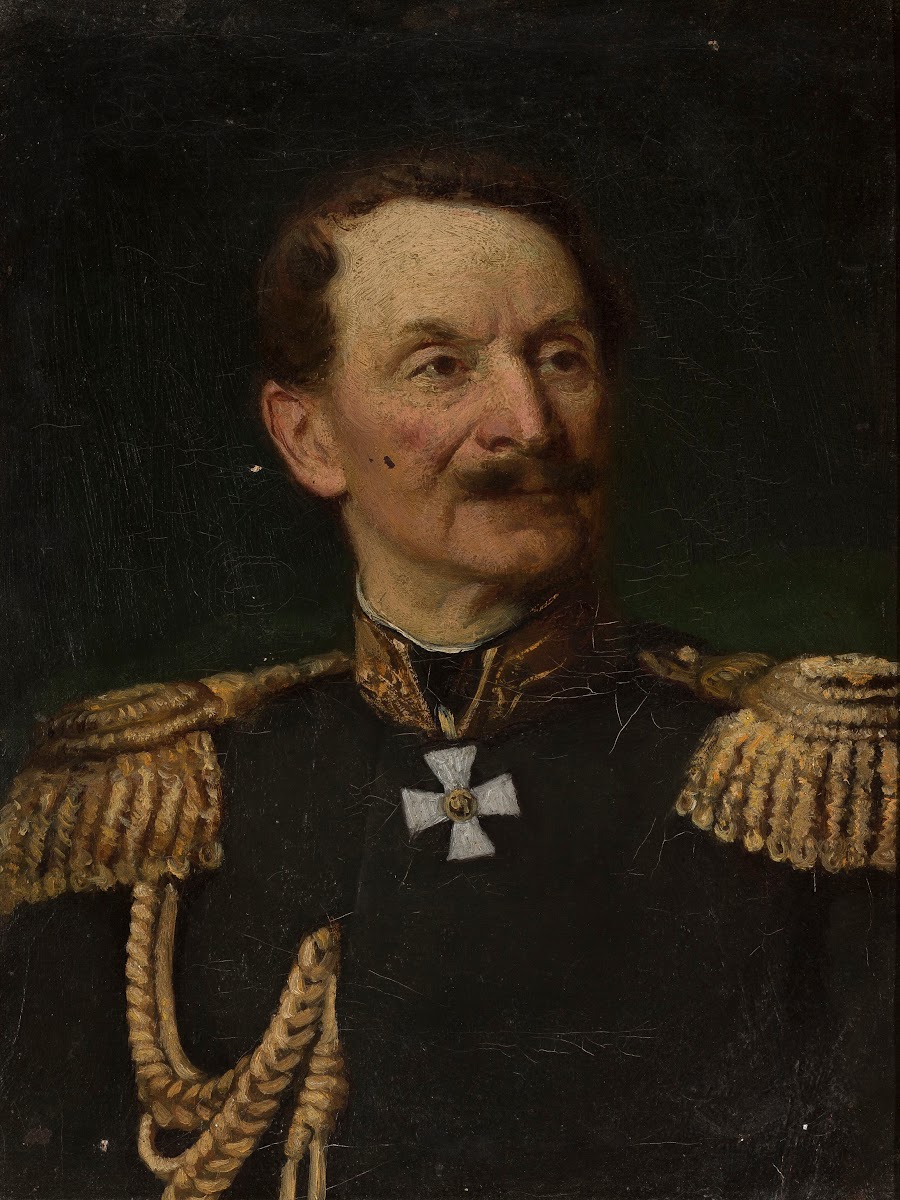Portrait of count Friedrich Berg 17901874 Russian general viceroy of the Kingdom