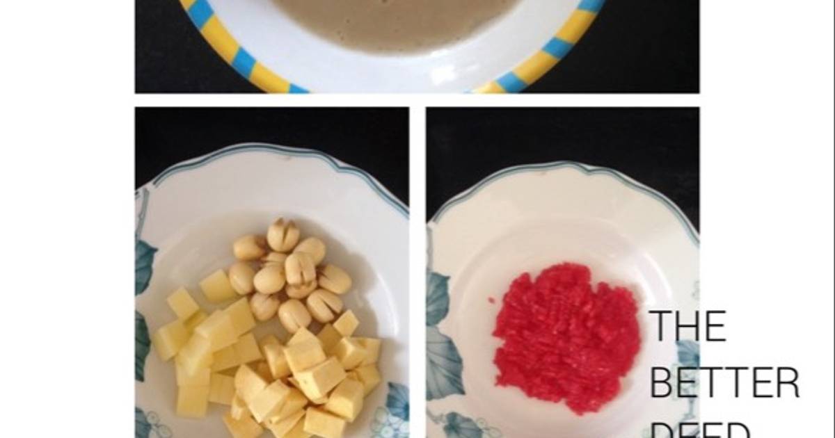 Súp hạt sen thịt bò