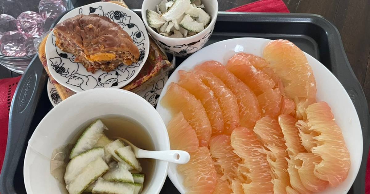 Trà vỏ bưởi