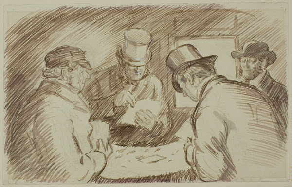 A Game of Cards 1870 91