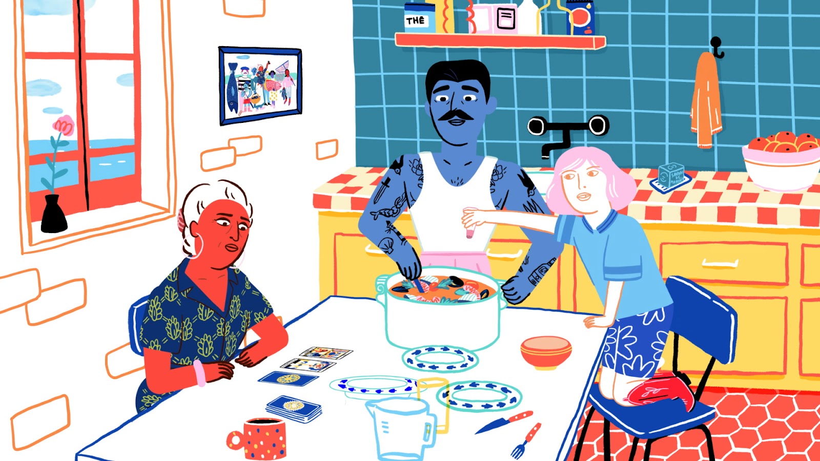 The Princess of the Coast and the Urchins