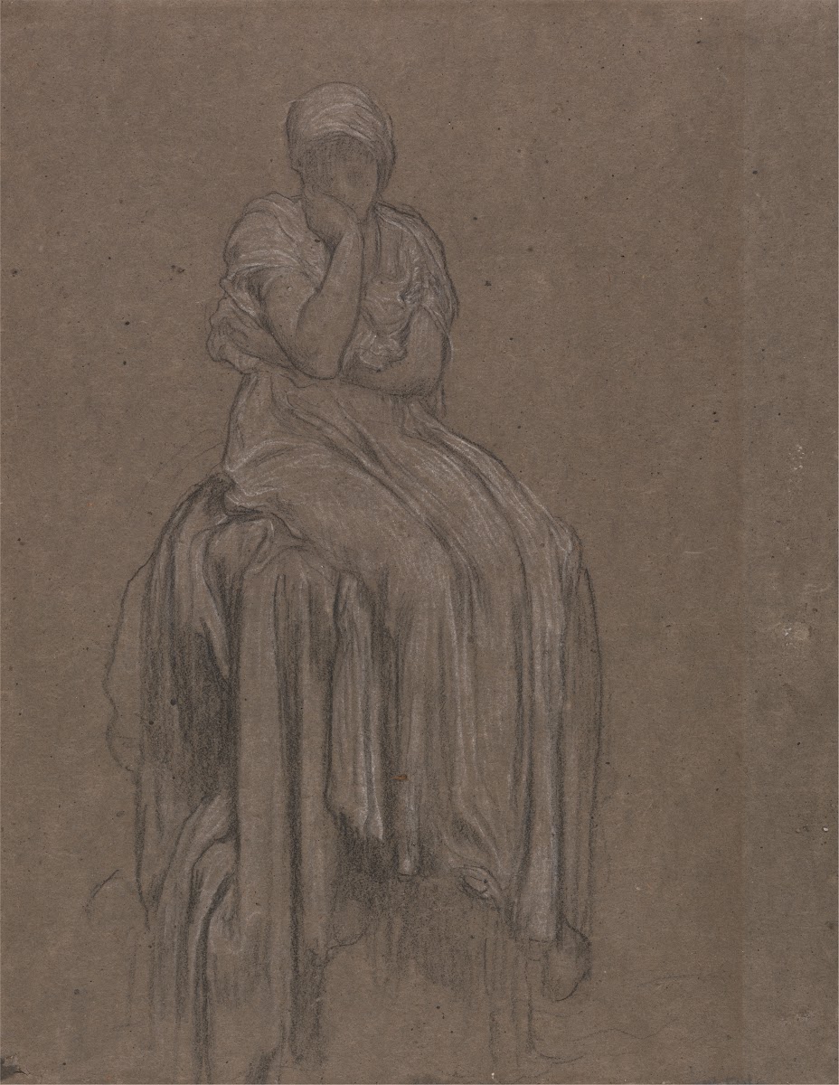 Study for Solitude ca 1890
