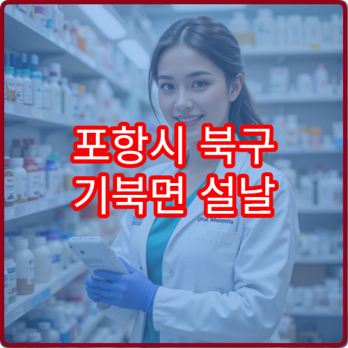 포항시 북구 기북면 설날 명절 연휴 문 여는 약국·당직약국 정보