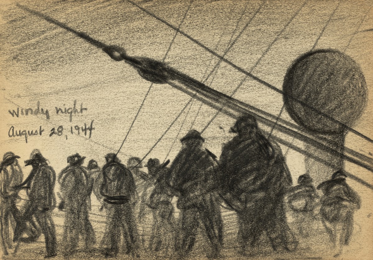 Windy night 1944