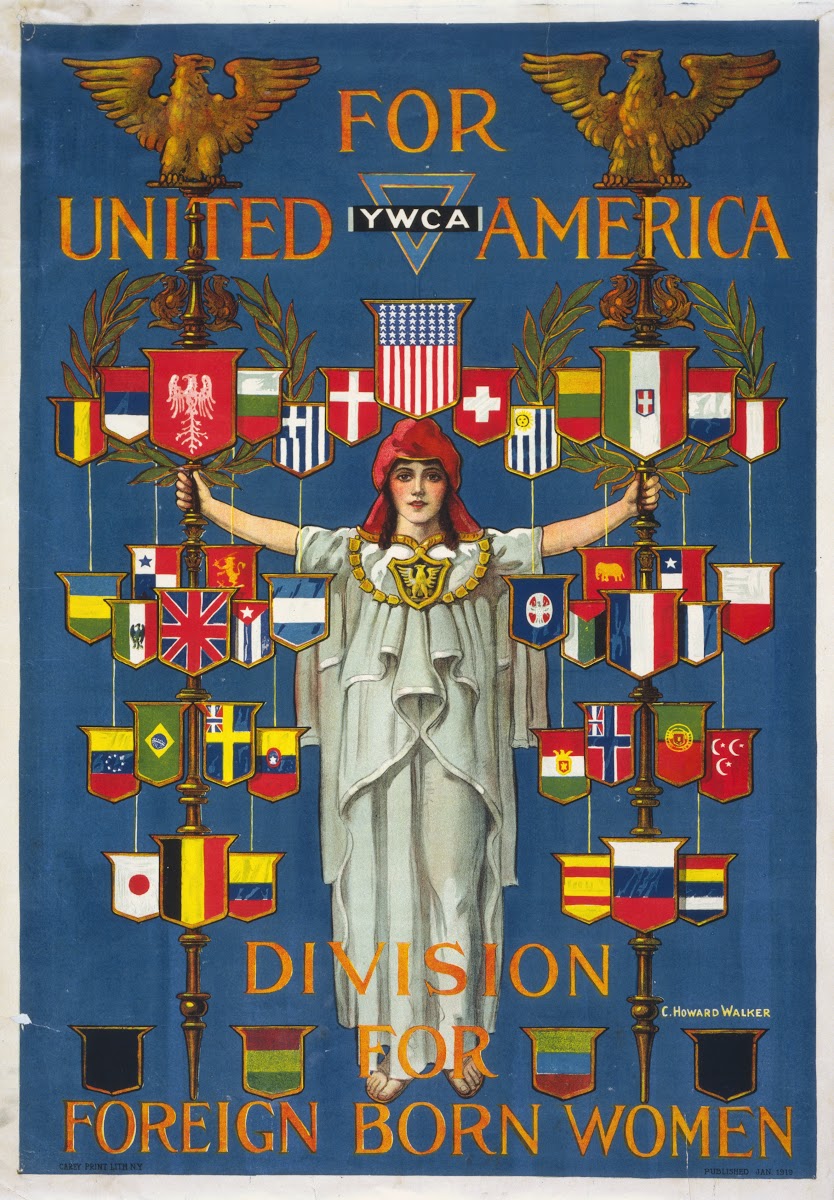 For United America YWCA Division For Foreign Born Women 1919