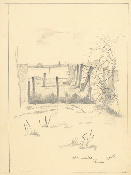 Gezicht te Petten achteruitzicht 1935 1940