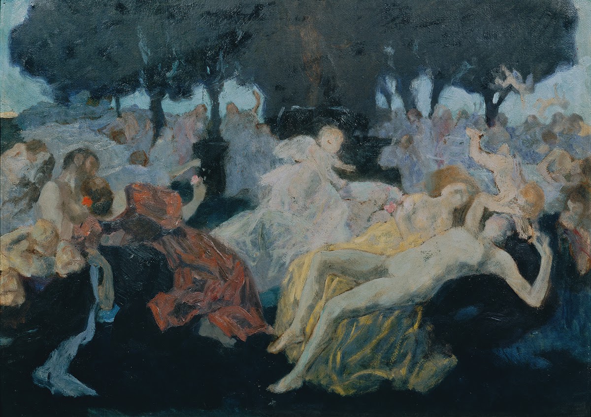 Am Brunnen der Liebe 1908