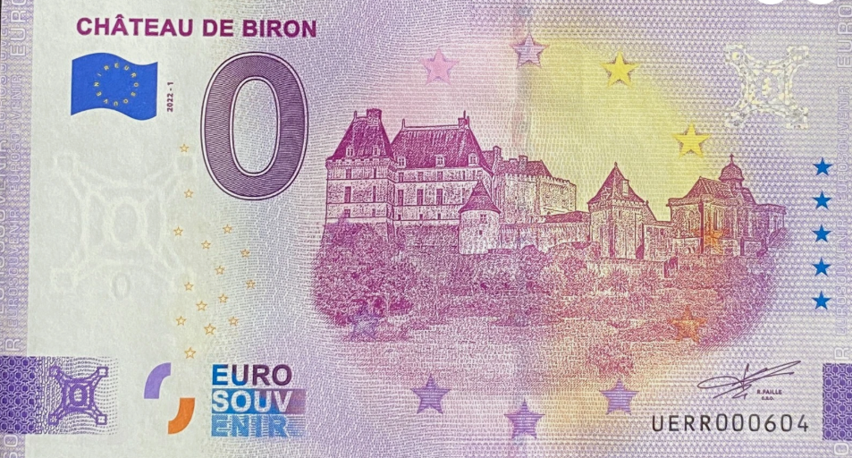 Billet 0€ CHÂTEAU DE BIRON