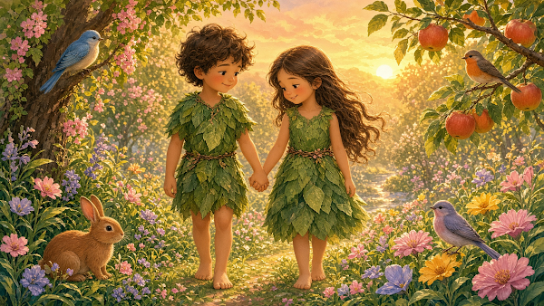 The two God placed together (Gen 2:23-25) — Origin Bible Week 2 Garden of Eden free image