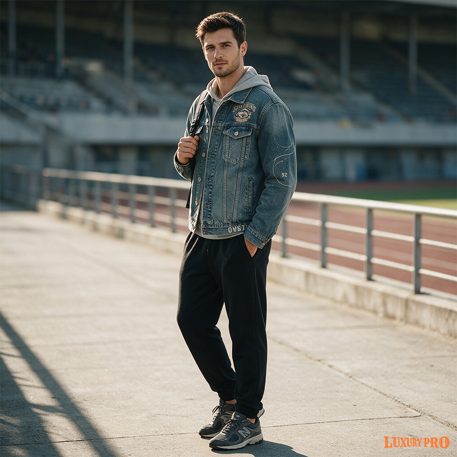 2D Lapel Collar Corduroy Cotton-padded Jacket