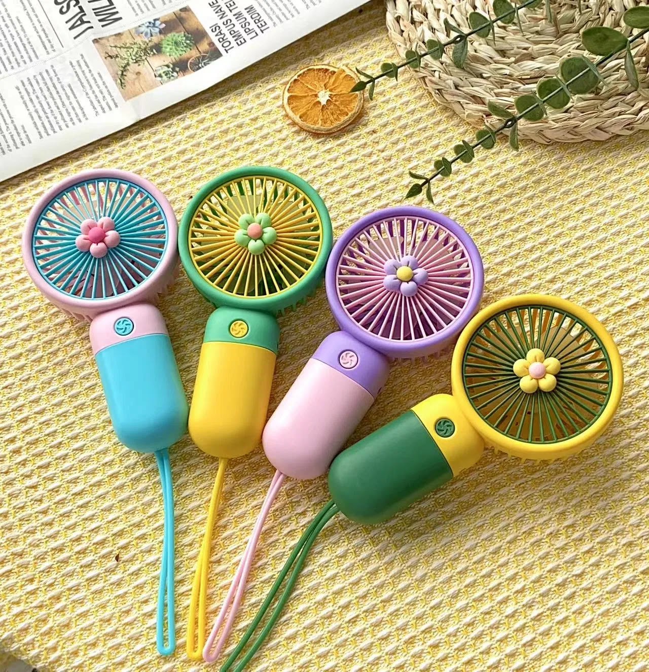 Handheld Portable USB Rechargeable Mini Fan