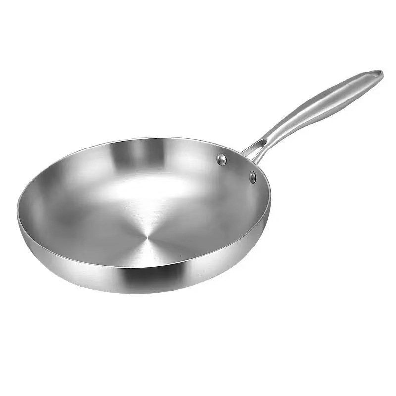 Frying pan, titanium-aluminum, non-stick