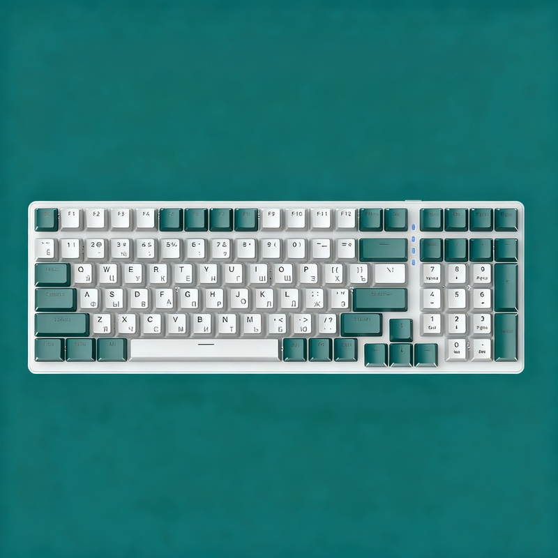 Mechanical keyboard with Cyrillic layout