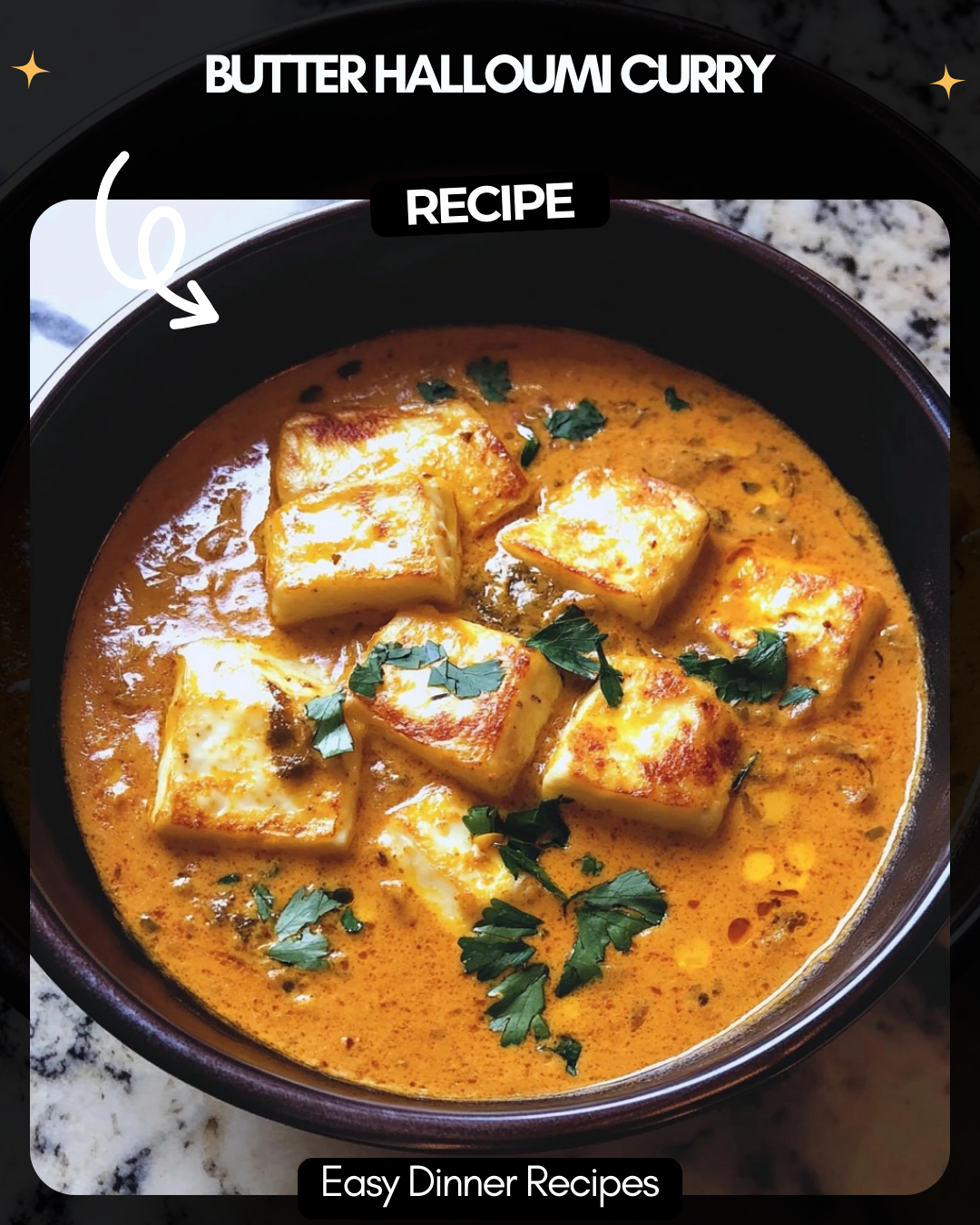 Butter Halloumi Curry
