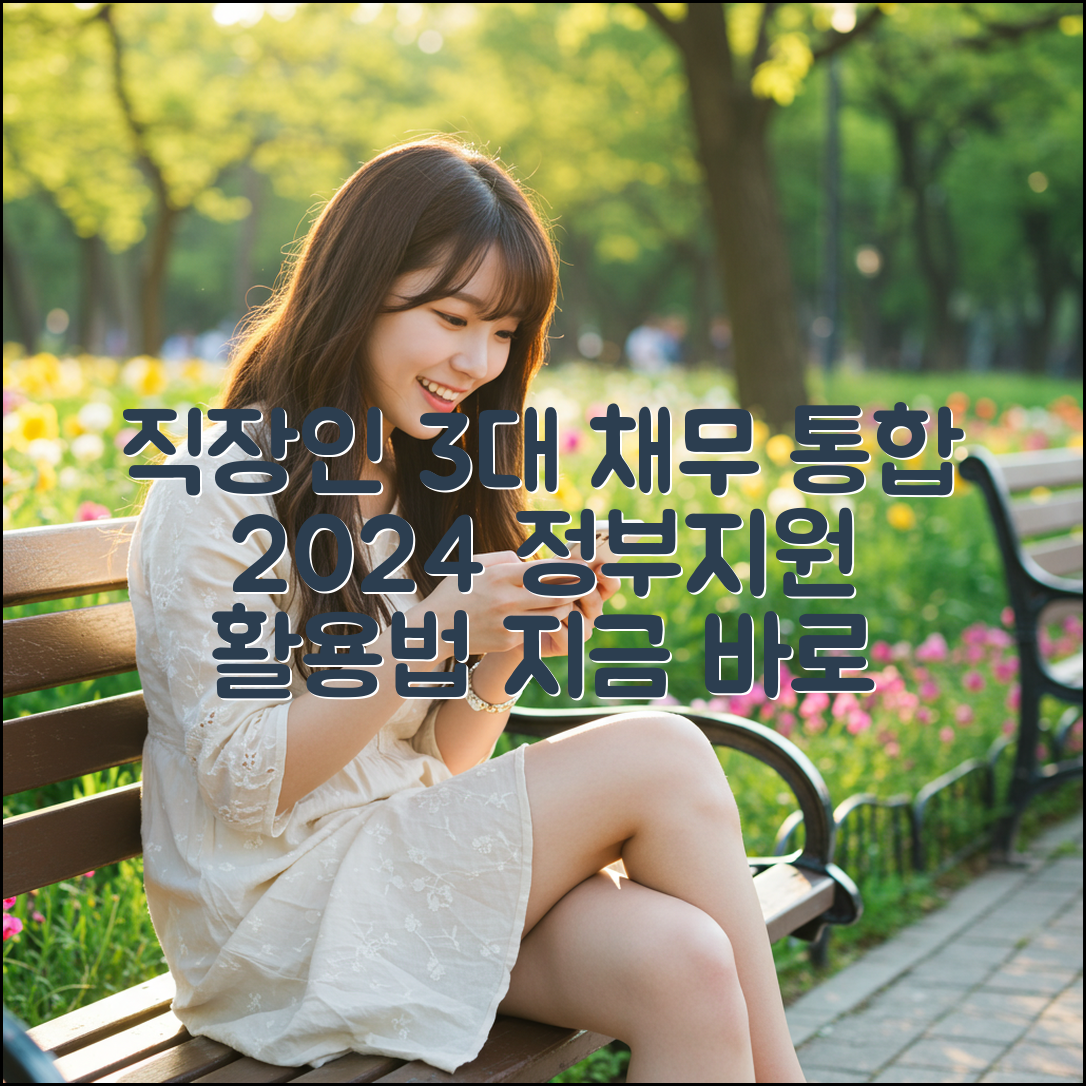 직장인 3대 채무통합 조건: 2024 정부지원 활용법