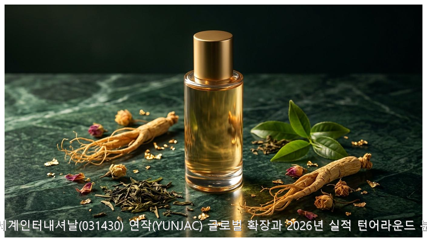 신세계인터내셔날(031430) 연작(YUNJAC) 글로벌 확장과 2026년 실적 턴어라운드 분석 핵심 안내 및 분석 인포그래픽 (2)