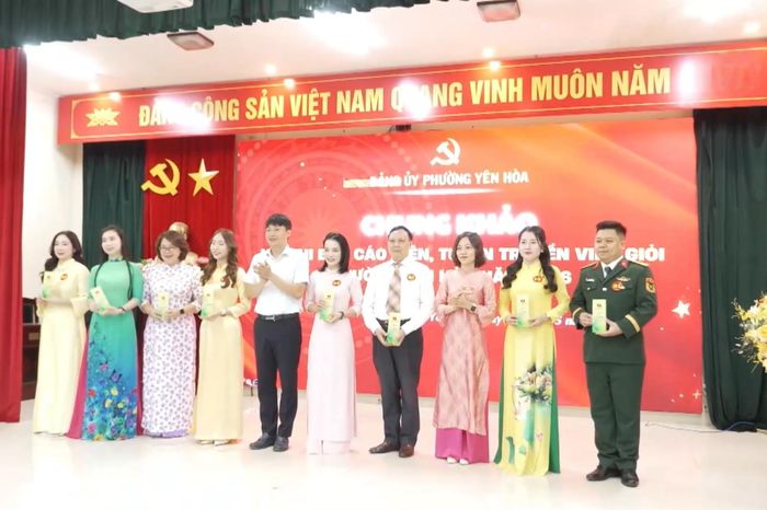 Hội thi báo cáo viên, tuyên truyền viên giỏi năm 2026 phường Yên Hòa - Đài Phát thanh và truyền hình Hà Nội