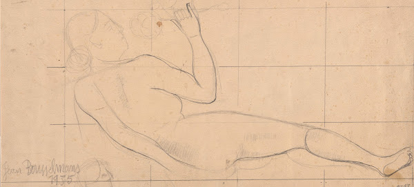 Reclining female nude