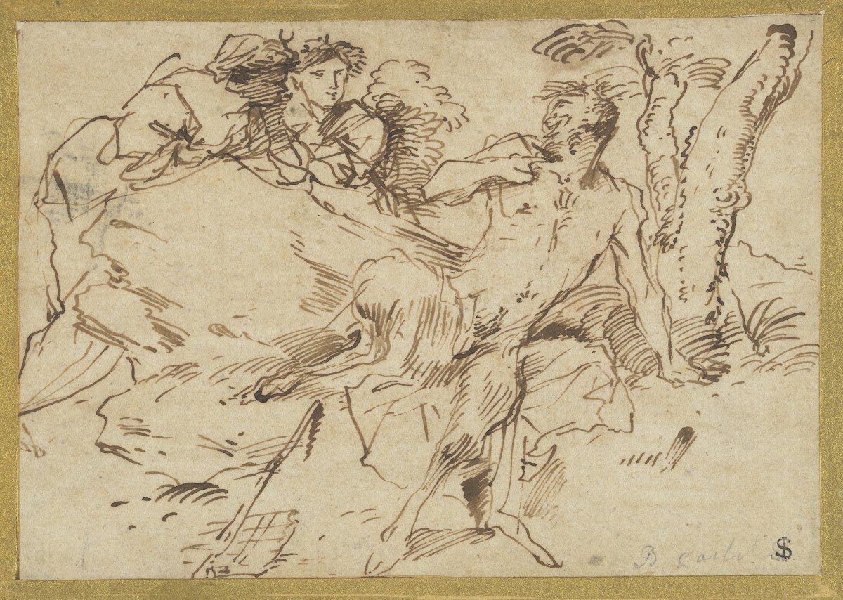 Two Nymphs and a Satyr 1640 1647