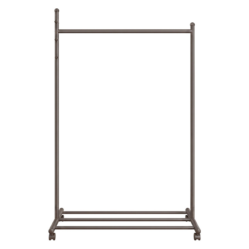 Metal clothing rack, mobile, model BZ01B
