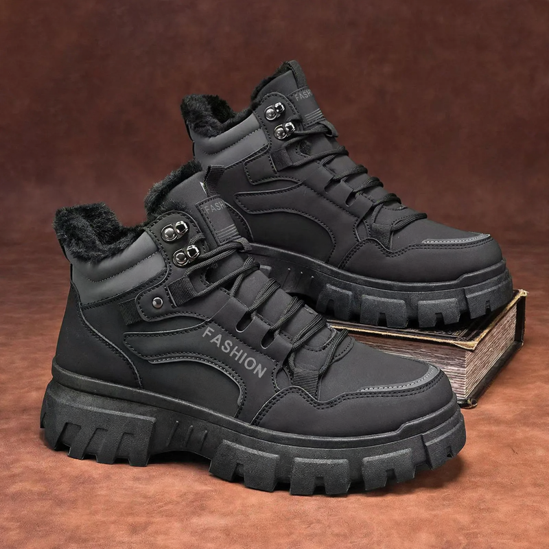 Insulated Men's Work Boots, Outdoor Booties