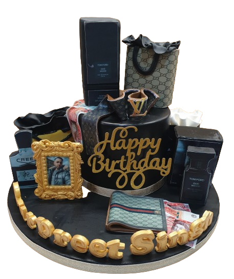 Fashion Themed Icing Cake CB-NC410
