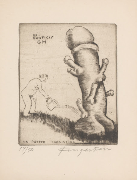 Ex libris van Gianni Mantero 1907   1943