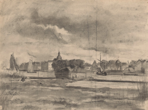 Stad aan een rivier 1874   1925