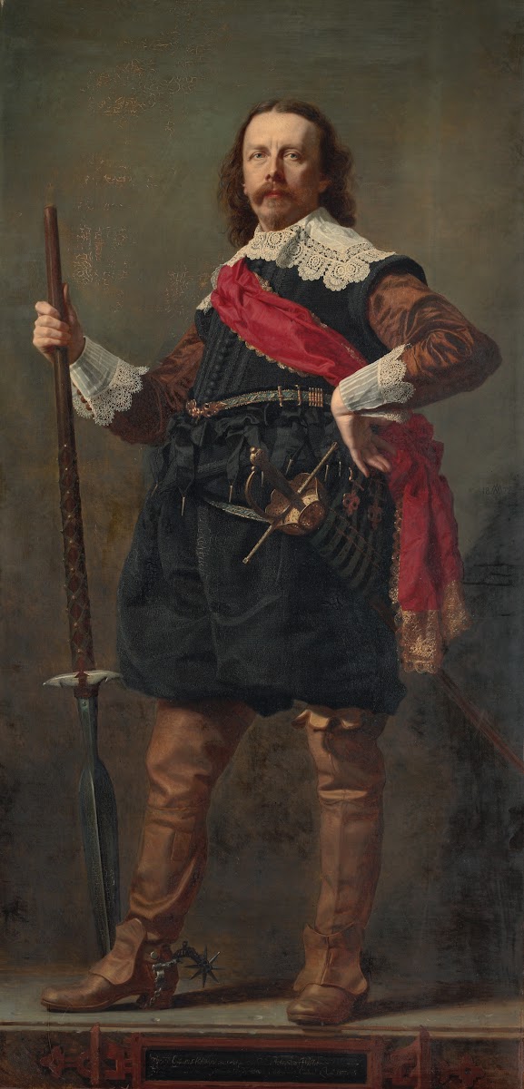 Abraham Willet 1825 1888 art collector in XVII century costume 1877