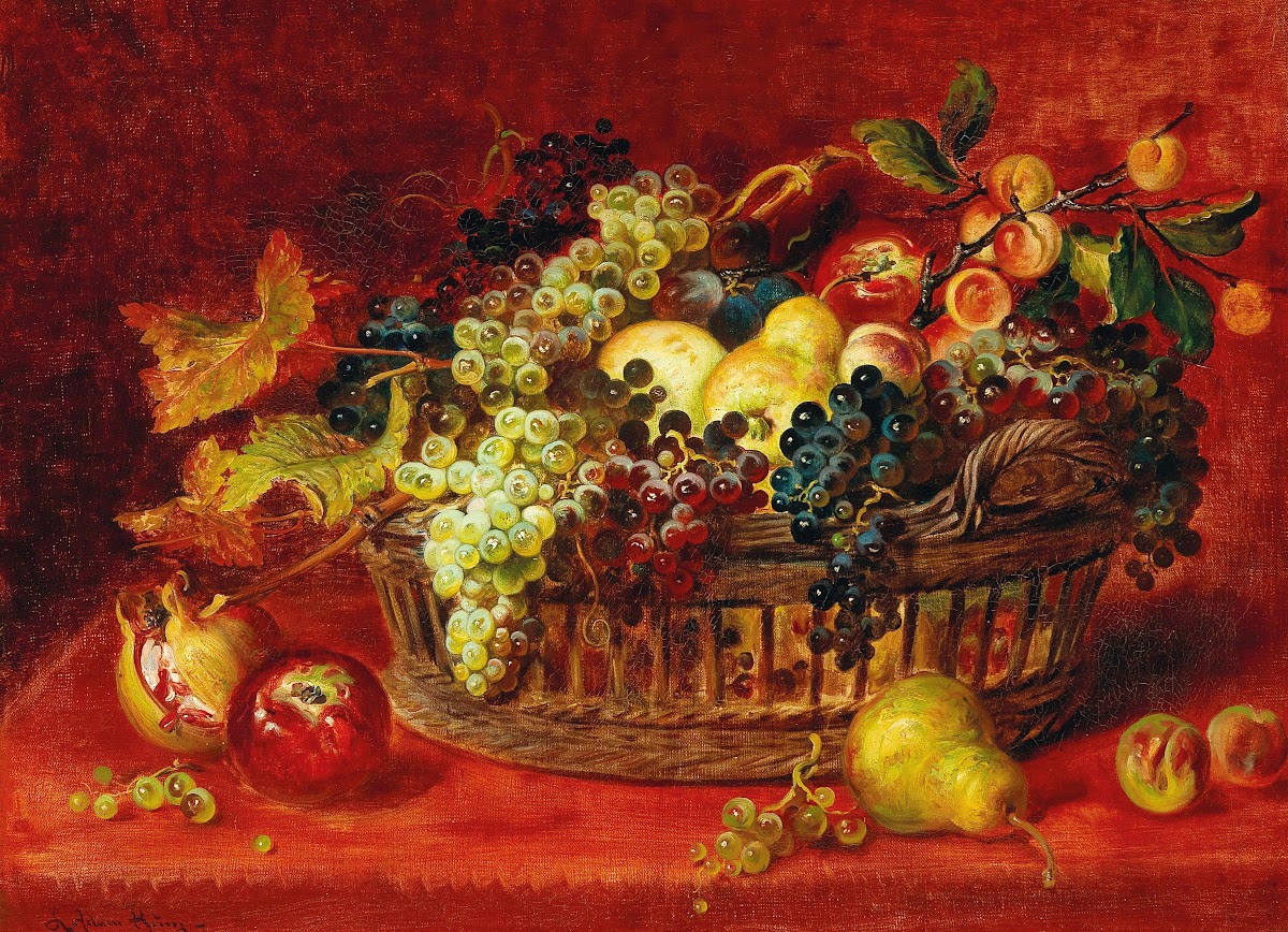 Still Life with Basket of Fruit