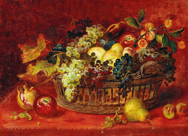Still Life with Basket of Fruit